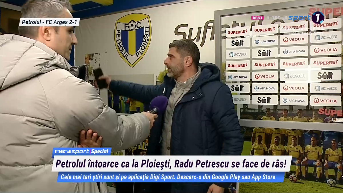 Dani Coman i-a întrerupt interviul lui Adel Bettaieb