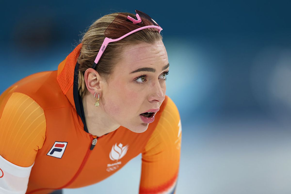 Încă nu s-a apropiat de medalii la Jocurile Olimpice de iarnă, dar fotografia postată a devenit virală: „Agățați asta la Luvru!”