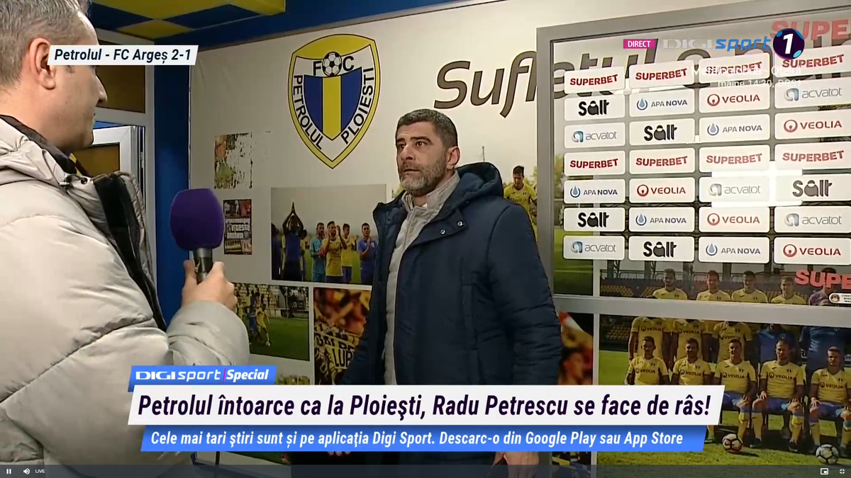 Dani Coman i-a întrerupt interviul lui Adel Bettaieb