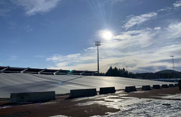 ISLANDA - ROMÂNIA // FOTO Culmea fotbalului: terenul arată bine la Reykjavik, dar meciul e blocat de coronavirus