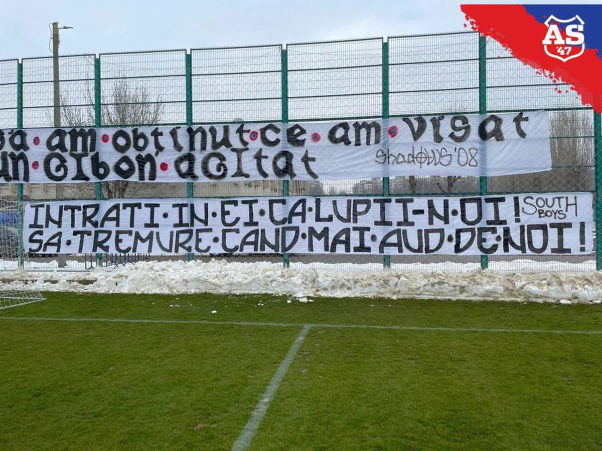 VIDEO UPDATE Ultrașii din Peluza Sud, în Ghencea înainte de Steaua - FCSB 2 » L-au înjurat pe Becali și au vrut să intre în complex după rivală