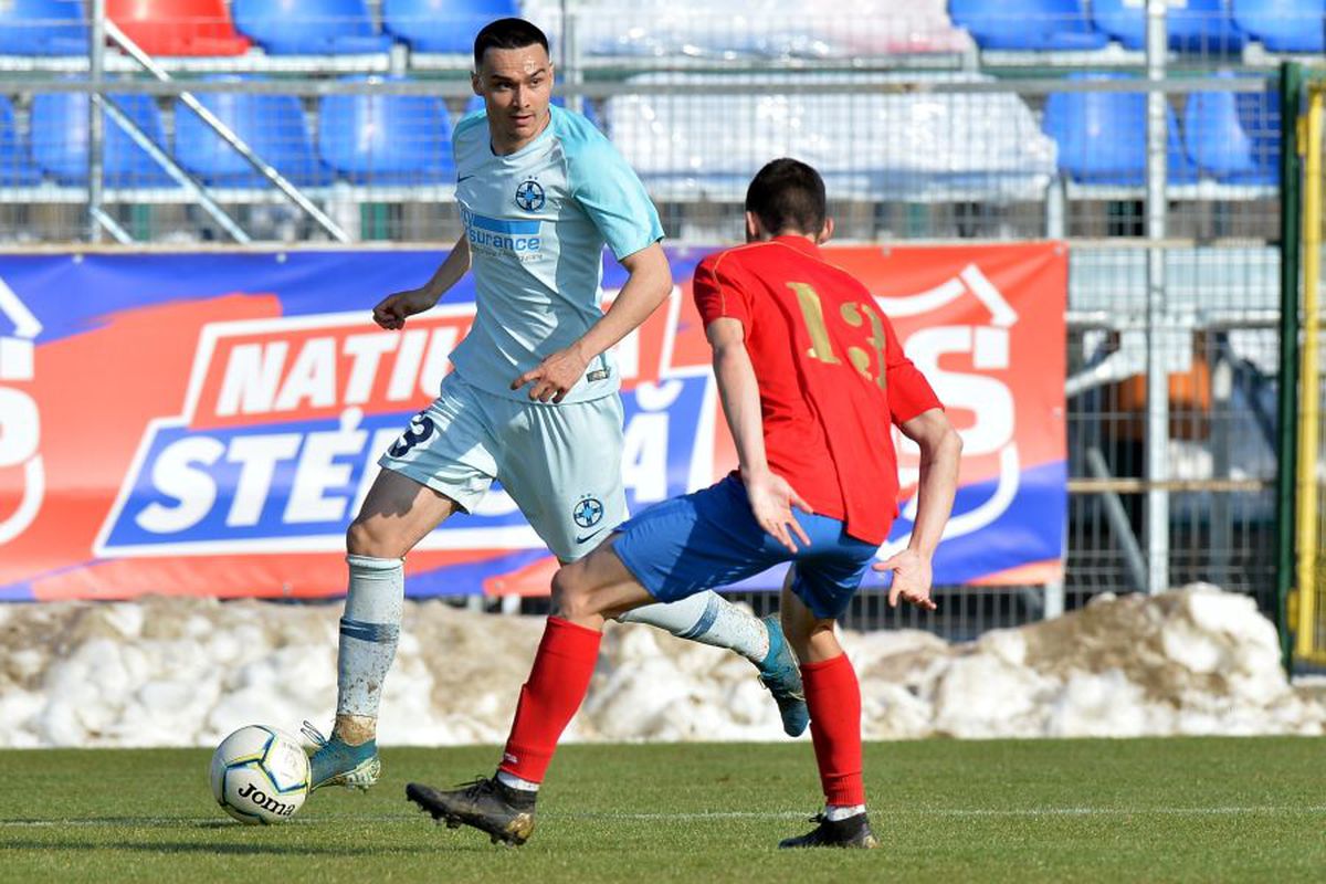 Emoții pentru FCSB! Octavian Popescu, accidentat în Liga 3 cu 6 zile înainte de meciul cu CFR Cluj