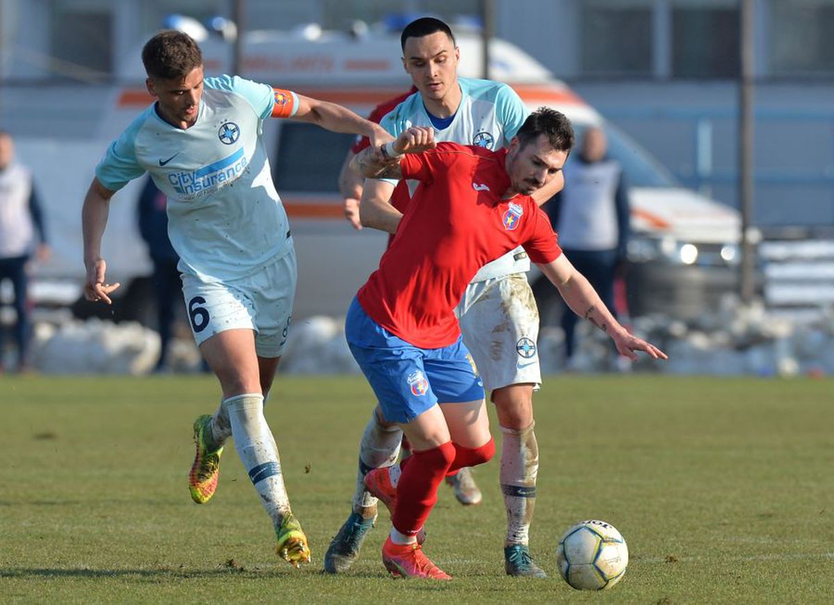 Emoții pentru FCSB! Octavian Popescu, accidentat în Liga 3 cu 6 zile înainte de meciul cu CFR Cluj