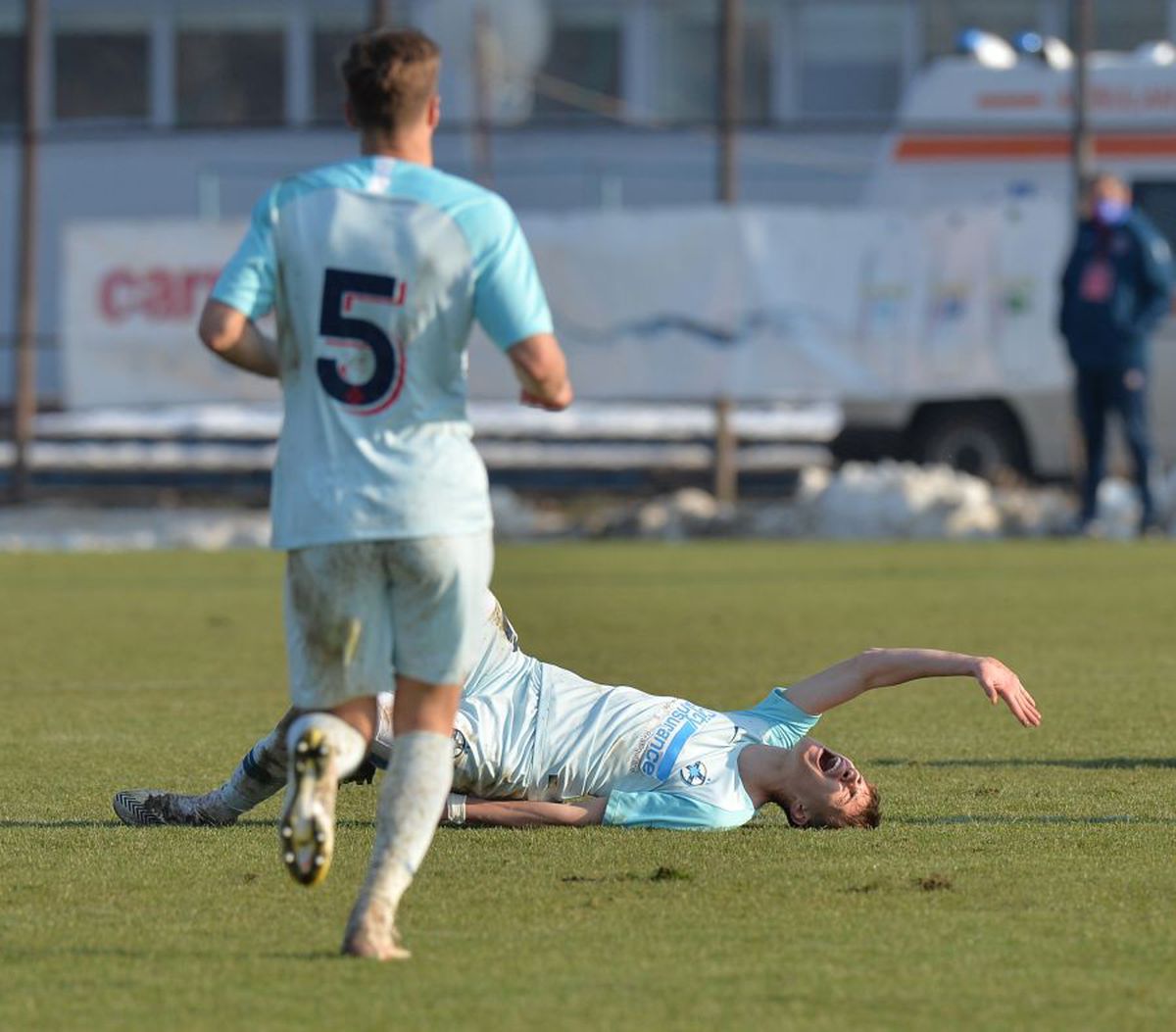 VIDEO Octavian Popescu, pus la punct de căpitanul rivalei CSA: „Figuri și o aroganță de neînțeles. Nu l-am văzut azi, nu are chef de Liga 3. Am discutat cu el în privat”