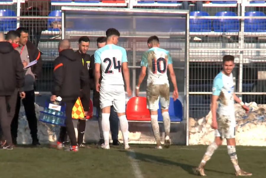 Emoții pentru FCSB! Octavian Popescu, accidentat în Liga 3 cu 6 zile înainte de meciul cu CFR Cluj