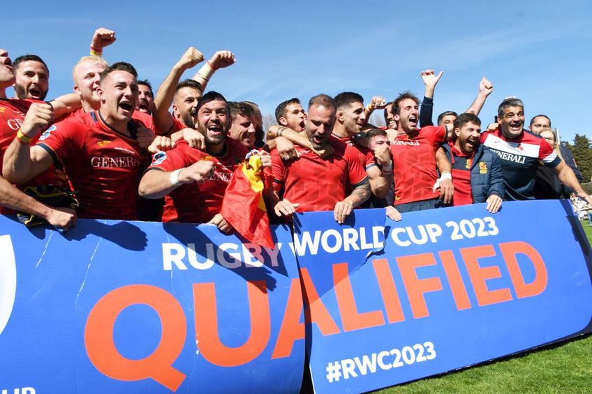 Spania s-a calificat direct la Cupa Mondială de rugby din 2023 // foto: Facebook @ Federación Española de Rugby