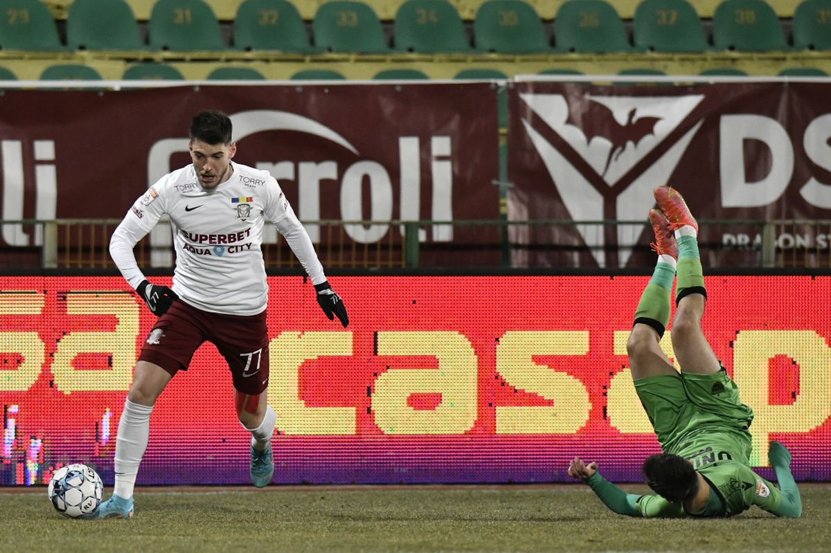 Ce i-a plăcut lui Mutu și ce l-a nemulțumit pe tehnicianul Rapidului în victoria clară cu Dinamo