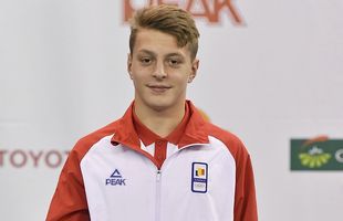 Gabriel Burtănete, pe ultimul loc în finala de la sărituri la CM de la Baku
