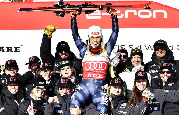 Mikaela Shiffrin a doborât un record vechi de 34 de ani: nimeni nu a mai făcut asta pe schiuri în istorie!