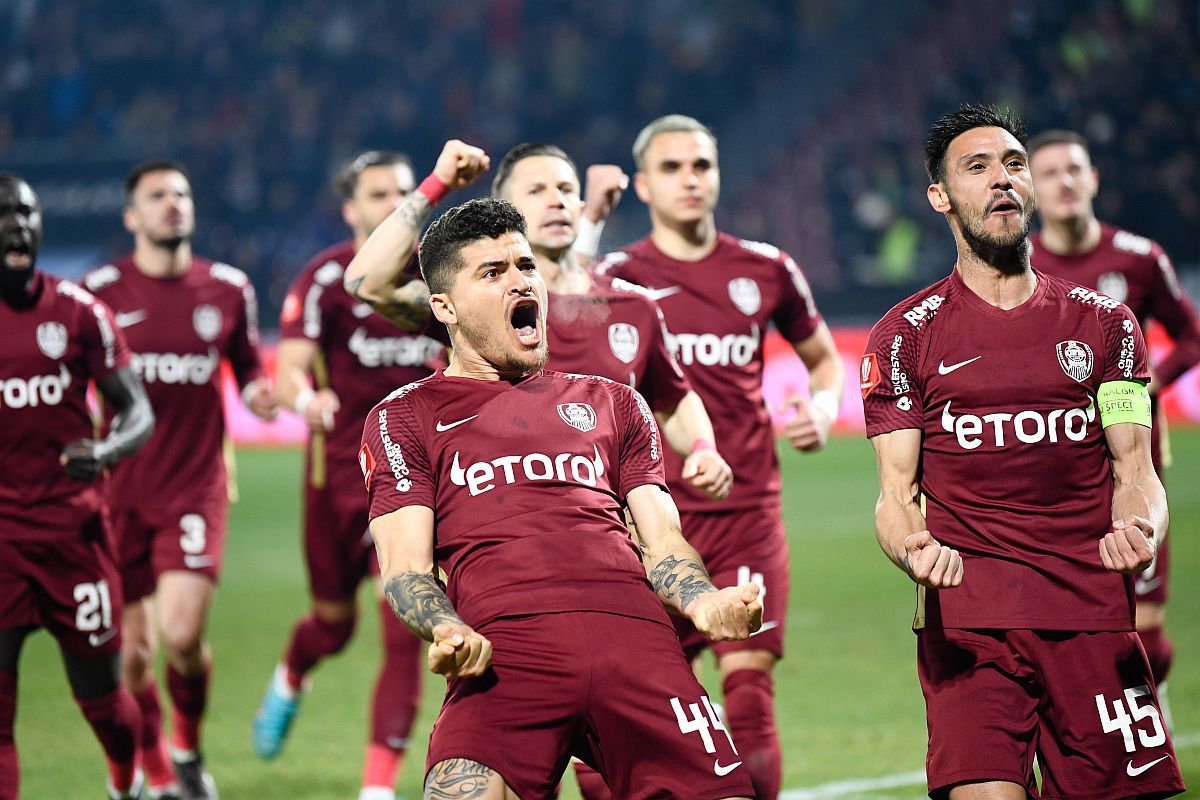 CFR o face KO pe U Cluj! Campioana intră în play-off la egalitate cu liderul Farul » Cum arată ACUM clasamentul după înjumătățire