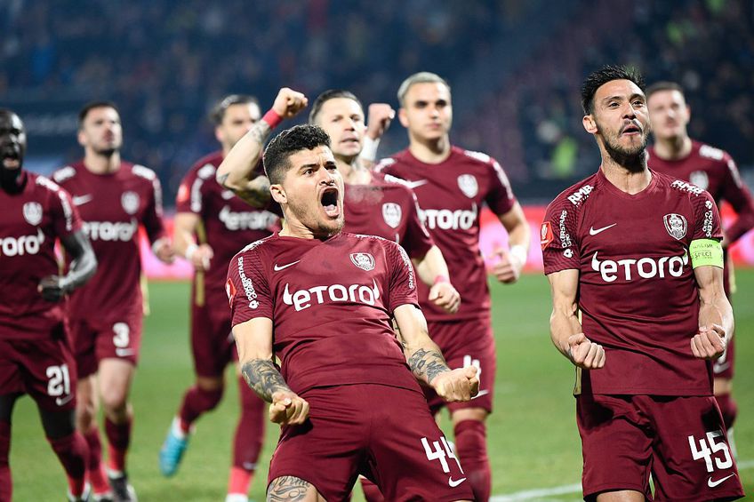 CFR Cluj a năucit-o pe U Cluj în epilogul rundei #30 din Superliga, scor 4-0.