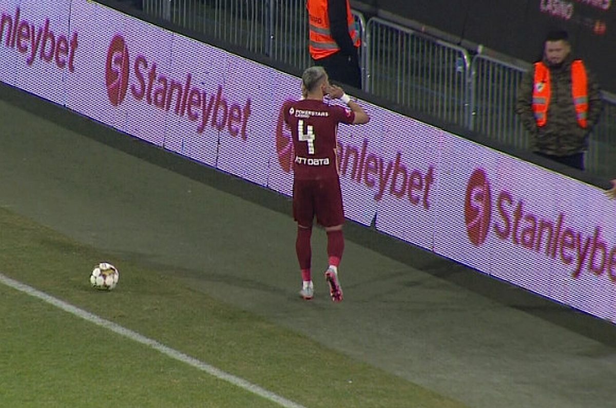 Cristi Manea a provocat galeria lui U Cluj: „Gesturi care pot conduce la incidente”