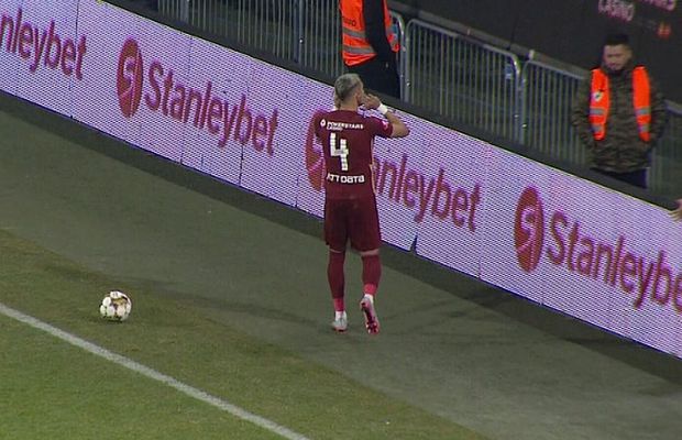 Cristi Manea a provocat galeria lui U Cluj: „Gesturi care pot conduce la incidente”