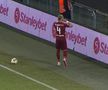 CFR Cluj - U Cluj 4-0 » Cristi Manea (25 de ani) a provocat galeria adversă în finalul derby-ului.