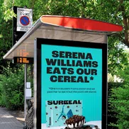 Serena Williams mănâncă cerealele noastre. Este o studentă din Londra și am plătit-o ca să spună asta, dar asta nu schimbă lucrurile