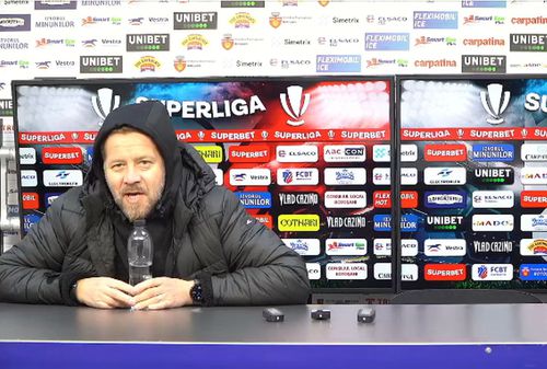 Gafă în direct la FC Botoșani, la conferința dinaintea meciului cu U Cluj