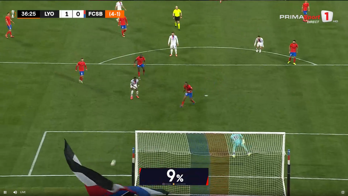 Ratarea sezonului de Europa League a venit în Lyon - FCSB » Ce a urmat un minut mai târziu