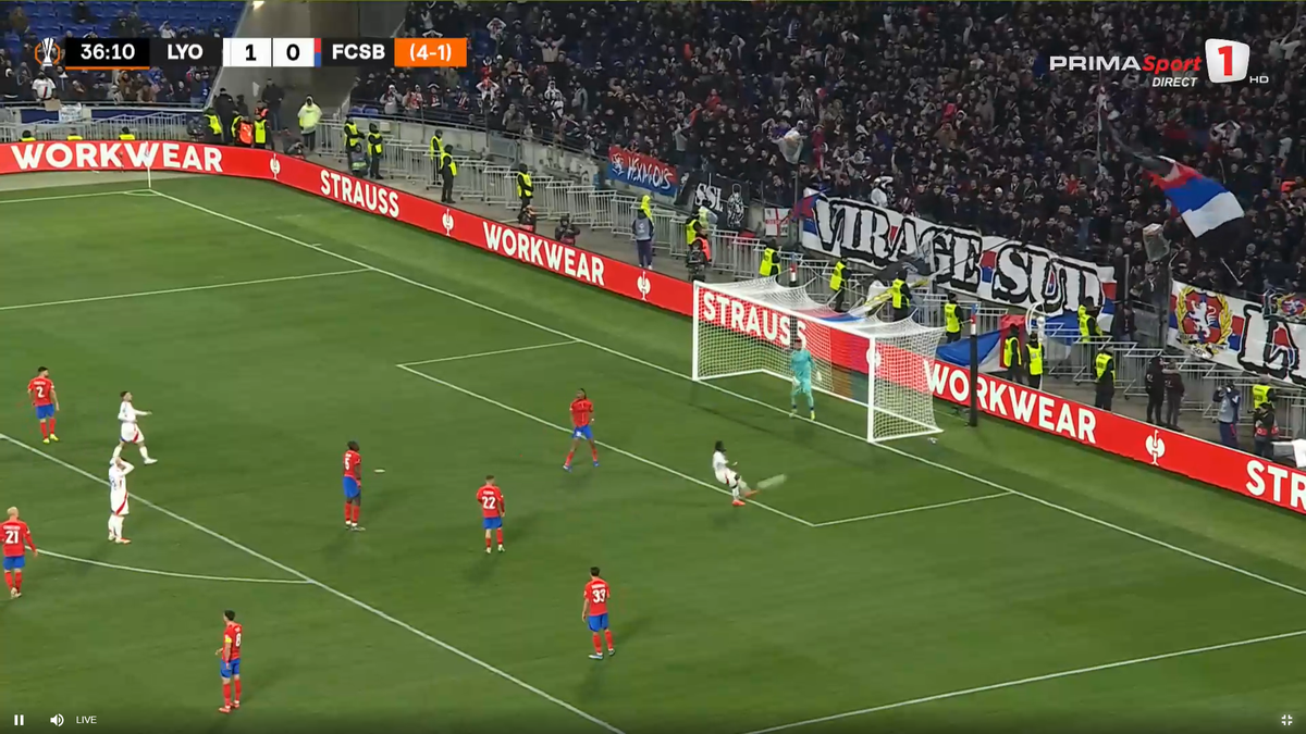 Ratarea sezonului de Europa League a venit în Lyon - FCSB » Ce a urmat un minut mai târziu