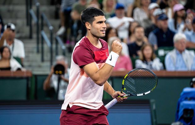 Carlos Alcaraz a ajuns la a 15-a victorie consecutivă la Indian Wells + ce sport practică pentru a se relaxa