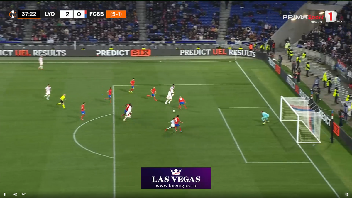 Ratarea sezonului de Europa League a venit în Lyon - FCSB » Ce a urmat un minut mai târziu