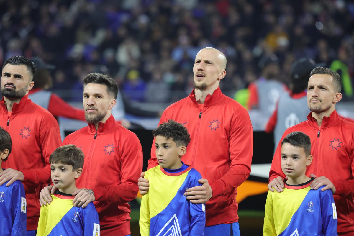 Gestul superb ratat de camerele TV la Lyon - FCSB! Adrian Șut, în centrul atenției