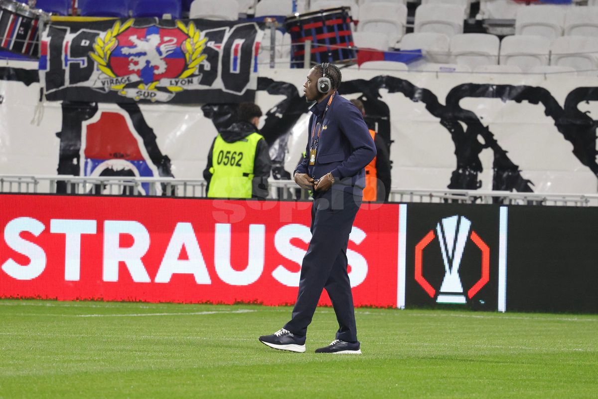 Lyon - FCSB, primele imagini de la firul ierbii