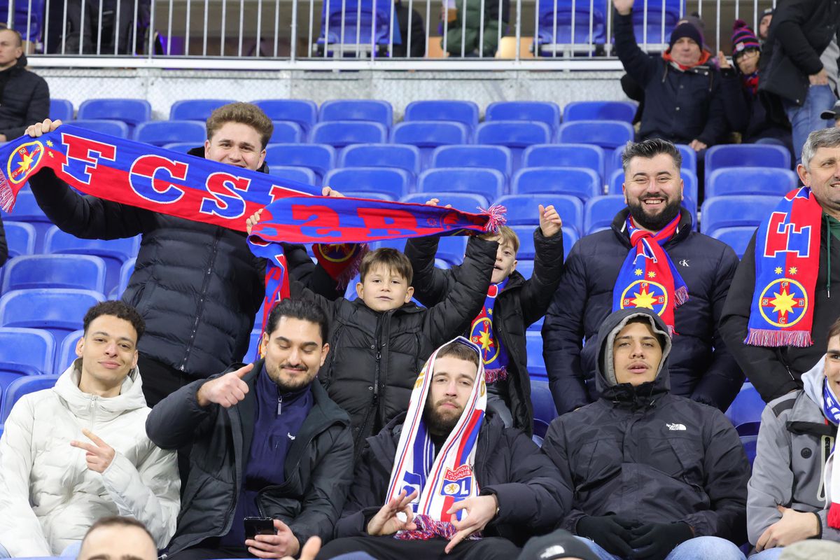 Lyon - FCSB, primele imagini de la firul ierbii