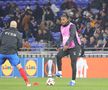 Lyon - FCSB, imagini de la încălzire