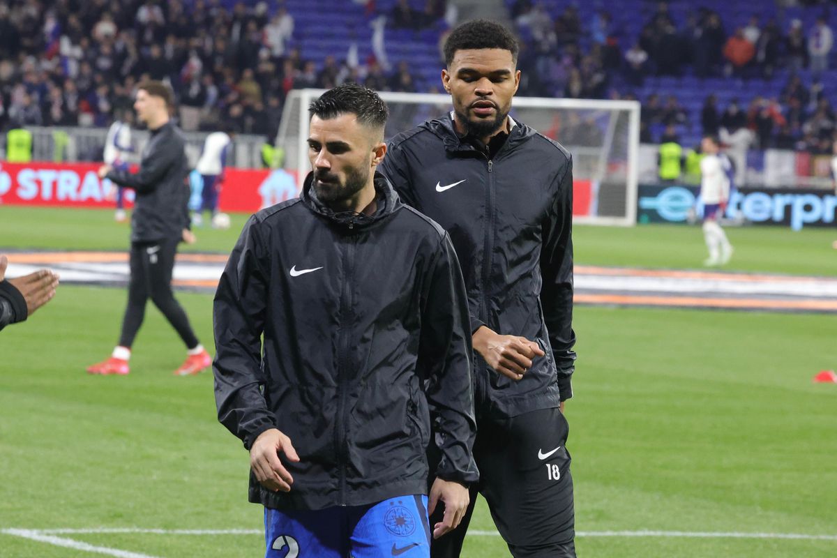 Lyon - FCSB, primele imagini de la firul ierbii