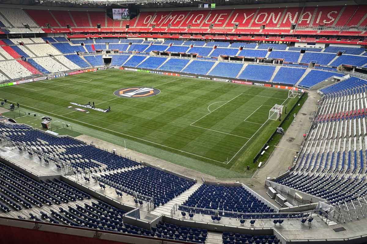 Imagini înainte de Lyon - FCSB