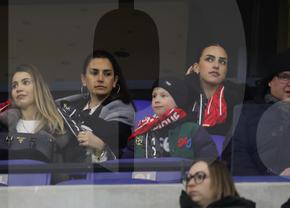 Fiica-fotomodel a lui Elias Charalambous a atras atenția în tribune la Lyon - FCSB