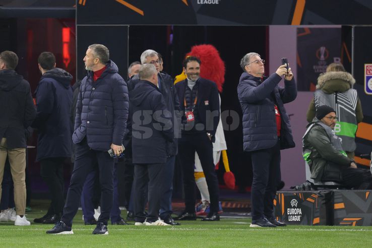 Mihai Stoica, la Lyon - FCSB / FOTO: Ionuț Iordache (GSP.ro)