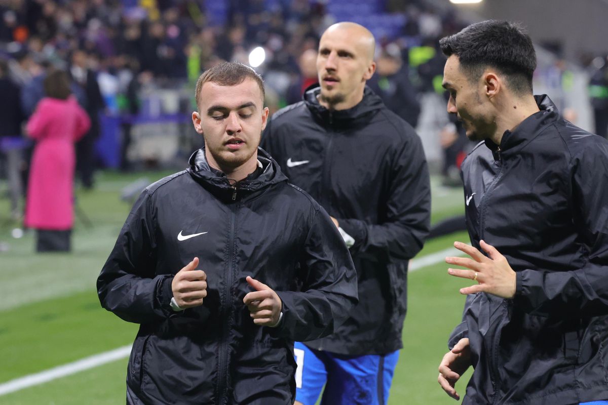 Lyon - FCSB, primele imagini de la firul ierbii