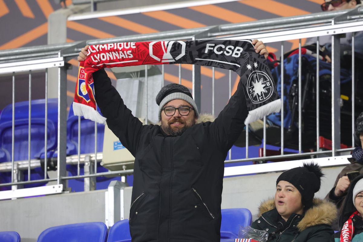 Lyon - FCSB, primele imagini de la firul ierbii