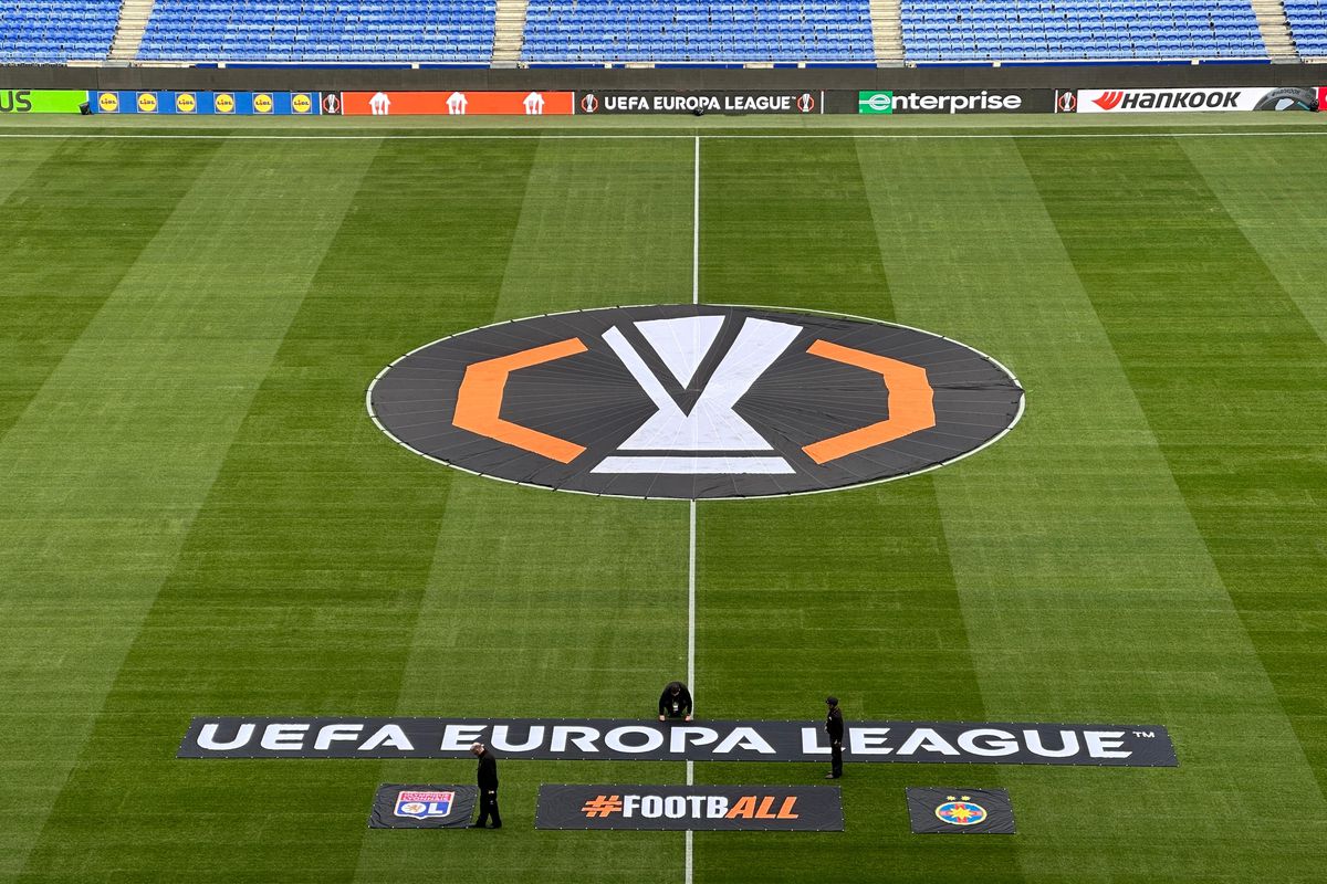 Imagini înainte de Lyon - FCSB