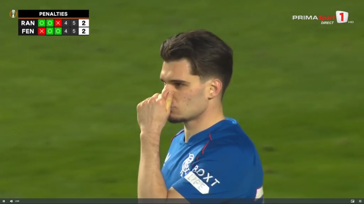 Ianis Hagi a ratat la loviturile de departajare în Rangers - Fenerbahce