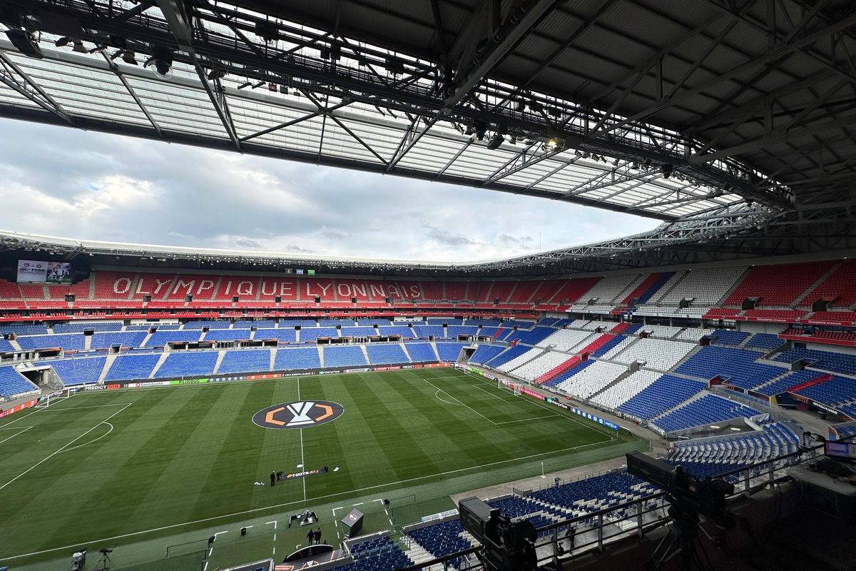 Imagini înainte de Lyon - FCSB