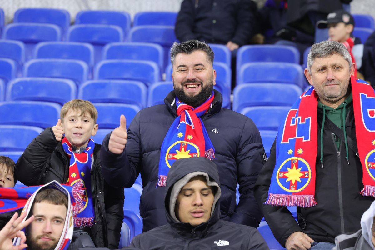 La unison! Cum au reacționat fotbaliștii campioanei FCSB când au pășit pe „Groupama Stadium”
