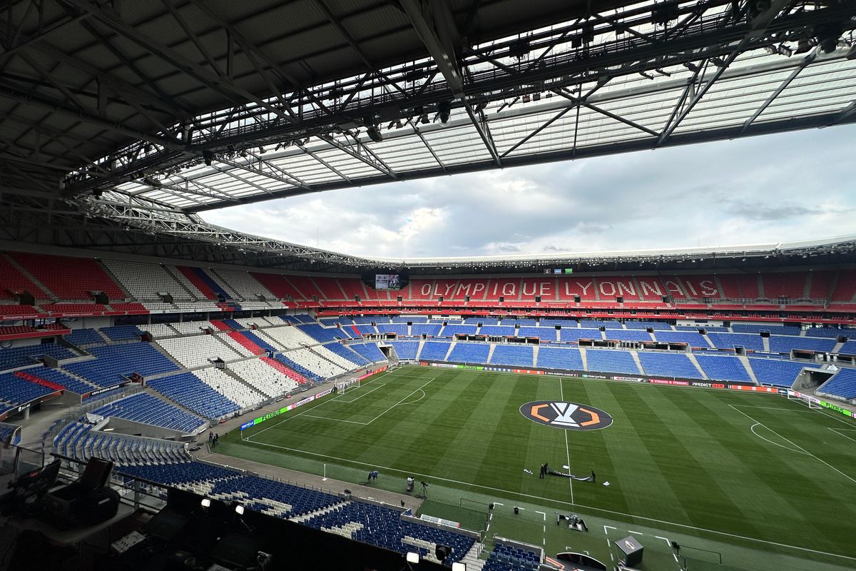 Imagini înainte de Lyon - FCSB