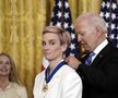 Megan Rapinoe și Joe Biden/ Foto: Imago
