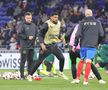 Lyon - FCSB, imagini de la încălzire