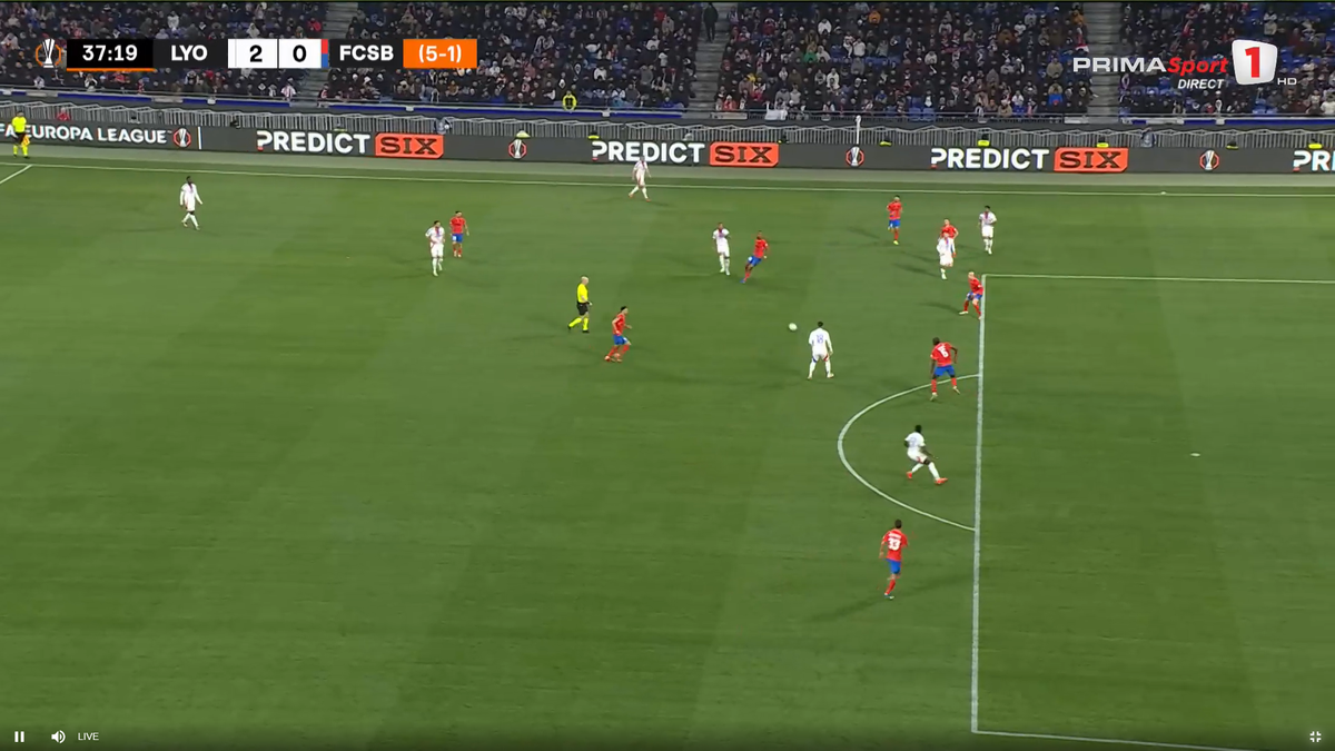 Nuamah, ratare uriașă în Lyon - FCSB