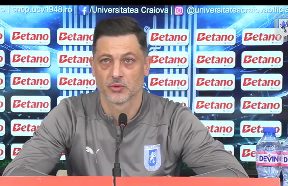 Face Universitatea Craiova memoriu? Mirel Rădoi, întrebat direct la conferință