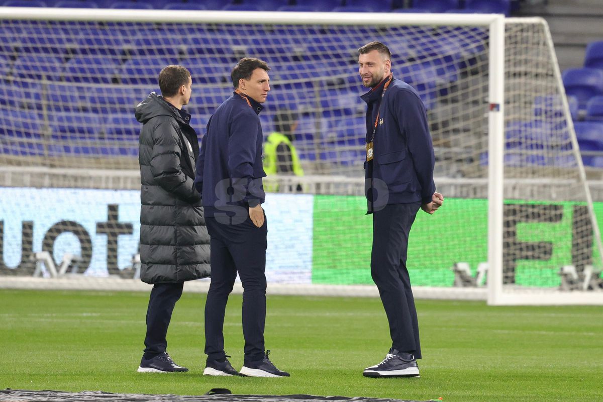 Lyon - FCSB, primele imagini de la firul ierbii