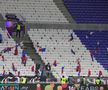 Lyon - FCSB, primele imagini de la firul ierbii