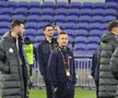 Șut, Popescu, Ștefănescu la Lyon - FCSB / FOTO: Ionuț Iordache (GSP.ro)