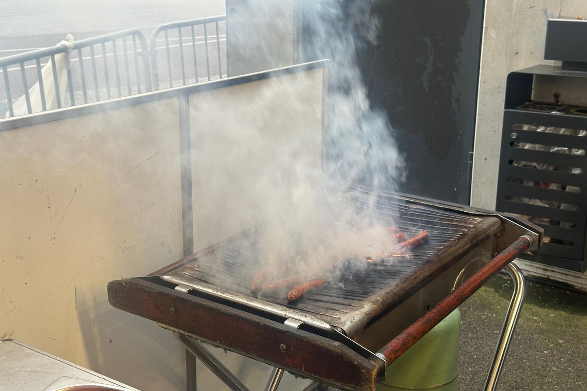 Imagini înainte de Lyon - FCSB