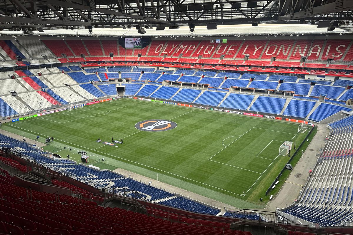 Imagini înainte de Lyon - FCSB