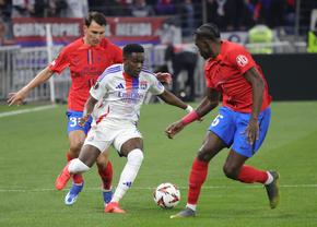 FCSB, fără sponsor principal pe tricou cu Lyon » Ce a apărut în schimb