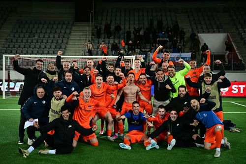 Celje după calificarea în fața lui Lugano / Foto: Facebook